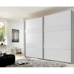 Kledingkast Mierlo Wit - 225x208x65 cm