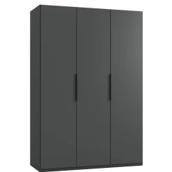 Kledingkast Oss Donkergrijs - 150x216x58 cm