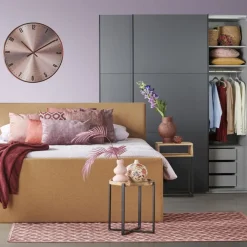 Kledingkast Oss Donkergrijs - 200x236x65 cm