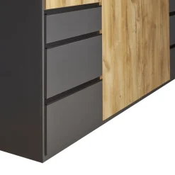 Kledingkast Oss Naturel - 200x236x58 cm