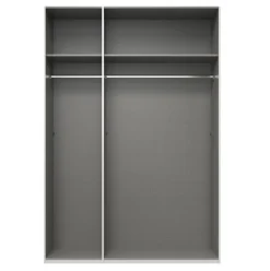 Kledingkast Oss Wit - 150x216x58 cm