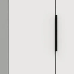 Kledingkast Oss Wit - 150x216x58 cm