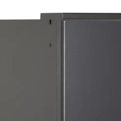 Kledingkast Stolpen Grafiet - 180x199x58 cm