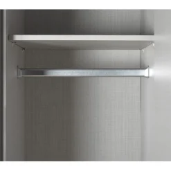 Kledingkast Stolpen Grafiet - 180x199x58 cm