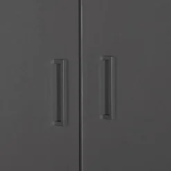 Kledingkast Stolpen Grafiet - 135x199x58 cm