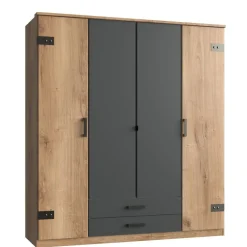 Kledingkast Stratum Naturel - 180x199x58 cm