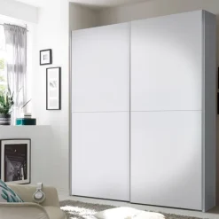 Kledingkast Victor Wit - 170x195x59 cm