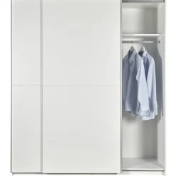 Kledingkast Victor Wit - 170x195x59 cm