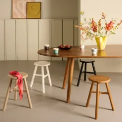 Kruk Todi Zwart - Ø 40 cm