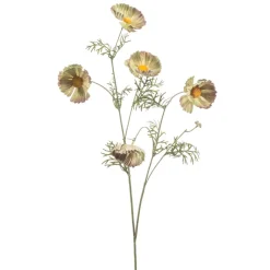 Kunstbloem Cosmos Groen - 70 cm