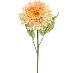 Kunstbloem Helianthus Lichtoranje - 65 cm