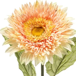 Kunstbloem Helianthus Lichtoranje - 65 cm