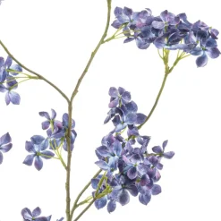 Kunstbloem Hydrangea Blauw - 115 cm