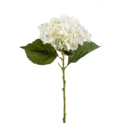 Kunstbloem Hydrangea Crème - 52 cm
