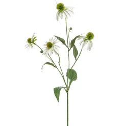 Kunstbloem Rudbeckia Wit - 70 cm