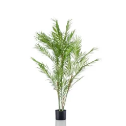 Kunstplant Chamaedorea Palm Groen - 120 cm hoog