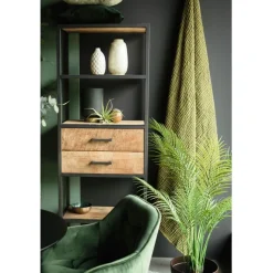 Kunstplant Chamaedorea Palm Groen - 120 cm hoog