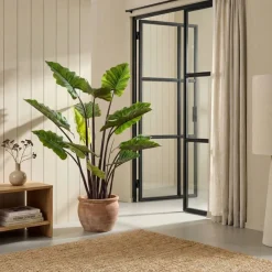 Kunstplant Colocasia Groen - 130 cm hoog