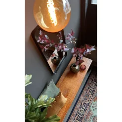 Kunsttak Eucalyptus Rood - 80 cm