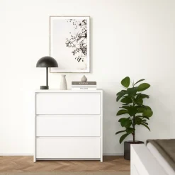 Ladekast Atlanta Wit - 80x84x48 cm