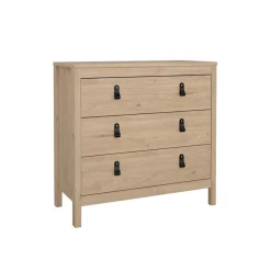 Ladekast Dallas Eiken - 84x80x39 cm