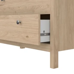 Ladekast Dallas Eiken - 84x80x39 cm