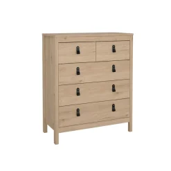 Ladekast Dallas Eiken - 83x99x39 cm