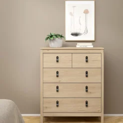 Ladekast Dallas Eiken - 83x99x39 cm