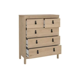 Ladekast Dallas Eiken - 83x99x39 cm