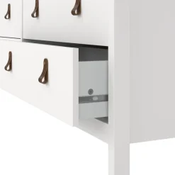 Ladekast Dallas Wit - 160x80x39 cm