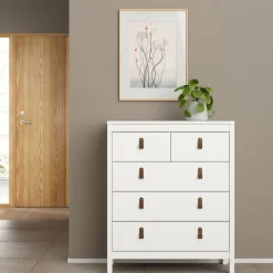 Ladekast Dallas Wit - 83x99x39 cm