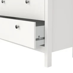 Ladekast Dallas Wit - 83x99x39 cm