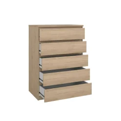 Ladekast Luna Eiken - 77x112x50 cm