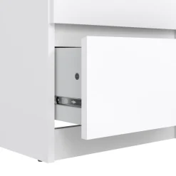 Ladekast Luna Hoogglans Wit - 41x112x50 cm