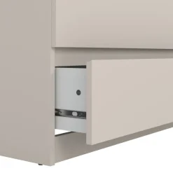 Ladekast Luna Taupe / Eiken - 77x112x50 cm