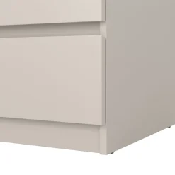 Ladekast Luna Taupe / Eiken - 77x71x50 cm