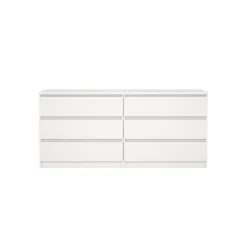 Ladekast Luna Wit - 154x71x50 cm