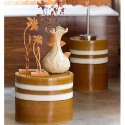 Light - Living Light & Living Bijzettafel Mooca Cognac - Ø 42 cm