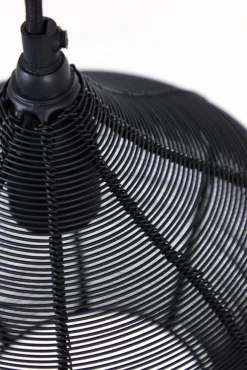 Light - Living Light & Living Hanglamp Alvaro Zwart - 5 x E27 - 100 cm breed