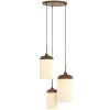 Light - Living Light & Living Hanglamp Danialo Bruin - 3 x E27 - Ø 35 cm