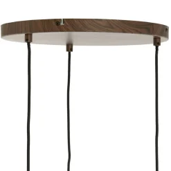 Light - Living Light & Living Hanglamp Danialo Bruin - 3 x E27 - Ø 35 cm