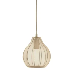 Light - Living Light & Living Hanglamp Elati Naturel - 5 x E27 - 100 cm breed