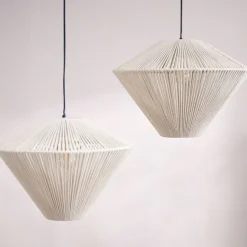 Light - Living Light & Living Hanglamp Felida Crème - E27 - Ø 56 cm