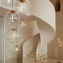 Light - Living Light & Living Hanglamp Magdala Goud - E27 - Ø 30 cm