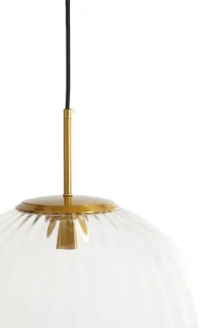 Light - Living Light & Living Hanglamp Magdala Goud - E27 - Ø 30 cm