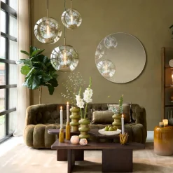 Light - Living Light & Living Hanglamp Medina Transparant - E27 - Ø 40 cm