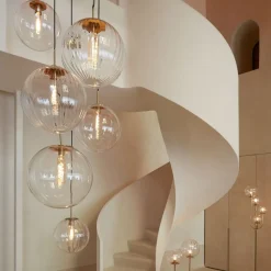 Light - Living Light & Living Hanglamp Medina Transparant - E27 - Ø 30 cm