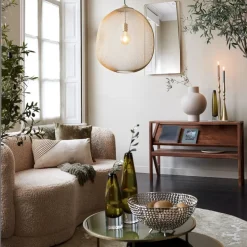 Light - Living Light & Living Hanglamp Moroc Goud - E27 - Ø 40 cm