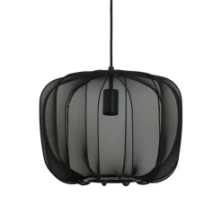 Light - Living Light & Living Hanglamp Plumeria Zwart - E27 - Ø 40 cm