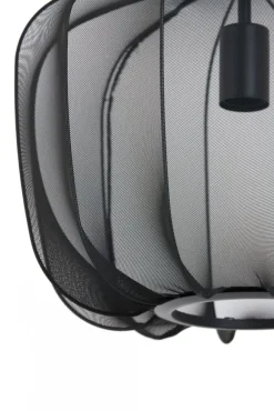 Light - Living Light & Living Hanglamp Plumeria Zwart - E27 - Ø 40 cm